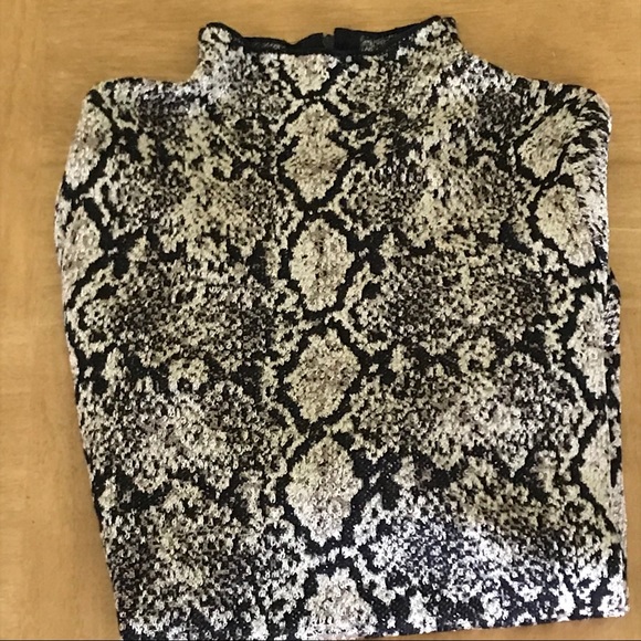 INC International Concepts Sweaters - INC Sweater Snakeskin Size XXL